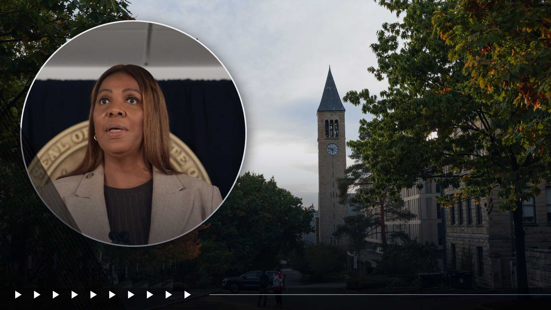 Man accused in Cornell rape lawsuit wants Letitia James removed from investigation over her posts — Shorewood Community news