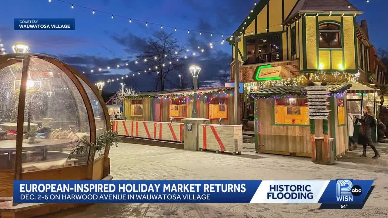 Wauwatosa Village Christmas Market returns in 2026 — WISN 12 Milwaukee, Shorewood Community news